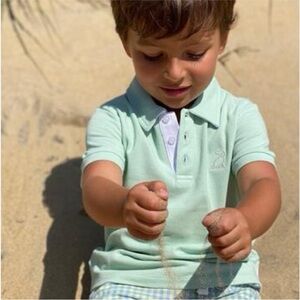 Me & Henry Seafoam Polo
